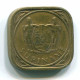 5 CENTS 1972 SURINAME NÉERLANDAIS NETHERLANDS Nickel-Brass Colonial Pièce #S13005.F.A - Surinam 1975 - ...