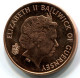 2 PENNI 1999 GUERNSEY UNC Moneda QUEEN GUERNSEY COW #W11162.E.A - Guernsey