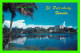 ST PETERSBURG, FL. - VIEW FROM MIRROR LAKE - TRAVEL IN 1969 - FLORIDA NATURAL COLOR INC - - St Petersburg