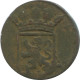 1753 HOLLAND VOC 1/2 DUIT NIEDERLANDE OSTINDIEN NY COLONIAL PENNY #VOC1100.8.D.A - Nederlands-Indië