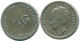 1/4 GULDEN 1944 CURACAO Netherlands SILVER Colonial Coin #NL10578.4.U.A - Curacao