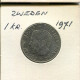 1 KRONE 1971 SCHWEDEN SWEDEN Münze #AR514.D.A - Schweden