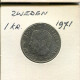 1 KRONE 1971 SCHWEDEN SWEDEN Münze #AR514.D.A - Suède