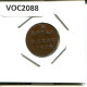 1808 BATAVIA VOC 1/2 DUIT INDES NÉERLANDAIS NETHERLANDS Koloniale Münze #VOC2088.10.F.A - Niederländisch-Indien