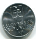 10 HELLERS 1993 SLOVAKIA UNC Coin #W10836.U.A - Slovakia