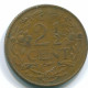 2 1/2 CENT 1965 CURACAO Netherlands Bronze Colonial Coin #S10198.U.A - Curaçao