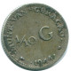 1/10 GULDEN 1944 CURACAO Netherlands SILVER Colonial Coin #NL11819.3.U.A - Curacao