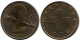 2 RAPPEN 1970 SUIZA SWITZERLAND Moneda #AY108.3.E.A - Other & Unclassified