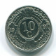 10 CENTS 1991 ANTILLAS NEERLANDESAS Nickel Colonial Moneda #S11346.E.A - Antilles Néerlandaises