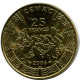 25 FRANCS CFA 2006 ESTADOS DE ÁFRICA CENTRAL (BEAC) Moneda #AP863.E.A - Centraal-Afrikaanse Republiek