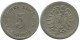 5 PFENNIG 1876 G ALEMANIA Moneda GERMANY #AE632.E.A - 5 Pfennig