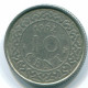 10 CENTS 1962 SURINAME Netherlands Nickel Colonial Coin #S13194.U.A - Surinam 1975 - ...