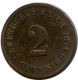 2 PFENNIG 1874 G ALEMANIA Moneda GERMANY #DB825.E.A - 2 Pfennig