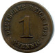 1 PFENNIG 1912 D ALEMANIA Moneda GERMANY #DB128.E.A - 1 Pfennig
