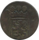 1753 HOLLAND VOC 1/2 DUIT IINDES NÉERLANDAIS NETHERLANDS NEW YORK COLONIAL PENNY #VOC1102.8.F.A - Niederländisch-Indien