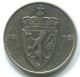 50 ORE 1978NORUEGA NORWAY Moneda #WW1060.E.A - Norvège