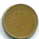 1 GULDEN 1993 ANTILLAS NEERLANDESAS Aureate Steel Colonial Moneda #S12160.E.A - Antilles Néerlandaises