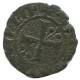 CRUSADER CROSS Authentic Original MEDIEVAL EUROPEAN Coin 0.4g/13mm #AC392.8.D.A - Other - Europe