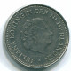 1 GULDEN 1971 NETHERLANDS ANTILLES Nickel Colonial Coin #S12012.U.A - Niederländische Antillen