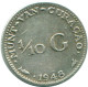 1/10 GULDEN 1948 CURACAO NEERLANDÉS NETHERLANDS PLATA #NL11941.3.E.A - Curaçao