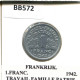 1 FRANC 1942 (Heavy Type) FRANCIA FRANCE Moneda #BB572.E.A - 1 Franc