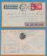 LETTRE PAR AVION DE 1935 - EXTREME ORIENT AMERIQUE DU SUD VIA AIR FRANCE - SAIGON (INDOCHINE) POUR PARIS - Airmail