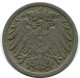 5 PFENNIG 1907 A GERMANY Coin #DB223.U.A - 5 Pfennig