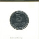 5 Kopiiok 1992 UKRAINE Coin #AS063.U.A - Ucrania