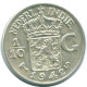 1/10 GULDEN 1942 NETHERLANDS EAST INDIES SILVER Colonial Coin #NL13891.3.U.A - Dutch East Indies