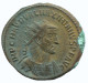 MAXIMIANUS ANTONINIANUS Antiochia ϵΔ/xxi Iovetherc 4.1g/22mm #NNN1807.18.D.A - The Tetrarchy (284 AD To 307 AD)