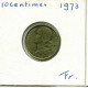 10 CENTIMES 1973 FRANCIA FRANCE Moneda #AX049.E.A - 10 Centimes