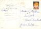 PÈRE NOËL NOËL Fêtes Voeux Vintage Carte Postale CPSM #PAJ651.A - Santa Claus