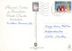 ÁNGEL NAVIDAD Vintage Tarjeta Postal CPSM #PAH020.A - Angels