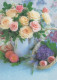 FLORES Vintage Tarjeta Postal CPSM #PBZ555.A - Blumen