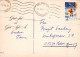 Feliz Año Navidad VELA Vintage Tarjeta Postal CPSM #PAT621.A - New Year