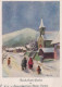 Neujahr Weihnachten PFERD Vintage Ansichtskarte Postkarte CPSM #PAS973.A - New Year
