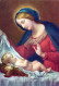 Jungfrau Maria Madonna Jesuskind Religion Vintage Ansichtskarte Postkarte CPSM #PBQ177.A - Vierge Marie & Madones