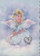 ÁNGEL Navidad Vintage Tarjeta Postal CPSM #PBP638.A - Angels