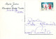 PÈRE NOËL Bonne Année Noël GNOME Vintage Carte Postale CPSM #PBL876.A - Santa Claus