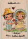 CHILDREN HUMOUR Vintage Postcard CPSM #PBV413.A - Humorkaarten
