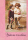 ENFANTS Portrait Vintage Carte Postale CPSM #PBU730.A - Portraits