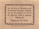 20 HELLER 1920 Stadt GERERSDORF Niedrigeren Österreich Notgeld #PF176 - Lokale Ausgaben