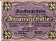 20 HELLER 1920 Stadt Wien Österreich Notgeld Papiergeld Banknote #PL555 - Lokale Ausgaben