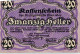 20 HELLER 1920 Stadt Wien Österreich Notgeld Banknote #PE012 - [11] Emissions Locales