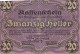 20 HELLER 1920 Stadt Wien Österreich Notgeld Banknote #PE008 - [11] Emissions Locales