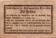 20 HELLER 1920 Stadt Wien Österreich Notgeld Banknote #PE010 - Lokale Ausgaben