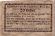 20 HELLER 1920 Stadt Wien Österreich Notgeld Banknote #PE005 - Lokale Ausgaben