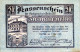 20 HELLER 1920 Stadt WEITRA Niedrigeren Österreich Notgeld Banknote #PE029 - Lokale Ausgaben