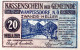 20 HELLER 1920 Stadt Wampersdorf Österreich Notgeld Papiergeld Banknote #PE051 - Lokale Ausgaben
