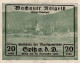 20 HELLER 1920 Stadt WACHAU Niedrigeren Österreich Notgeld Banknote #PF284 - Lokale Ausgaben